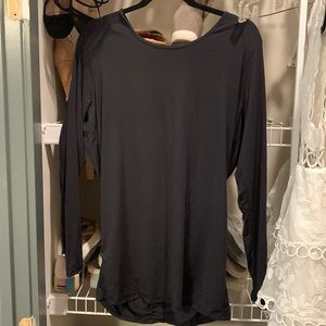 Lululemon long sleep open back shirt